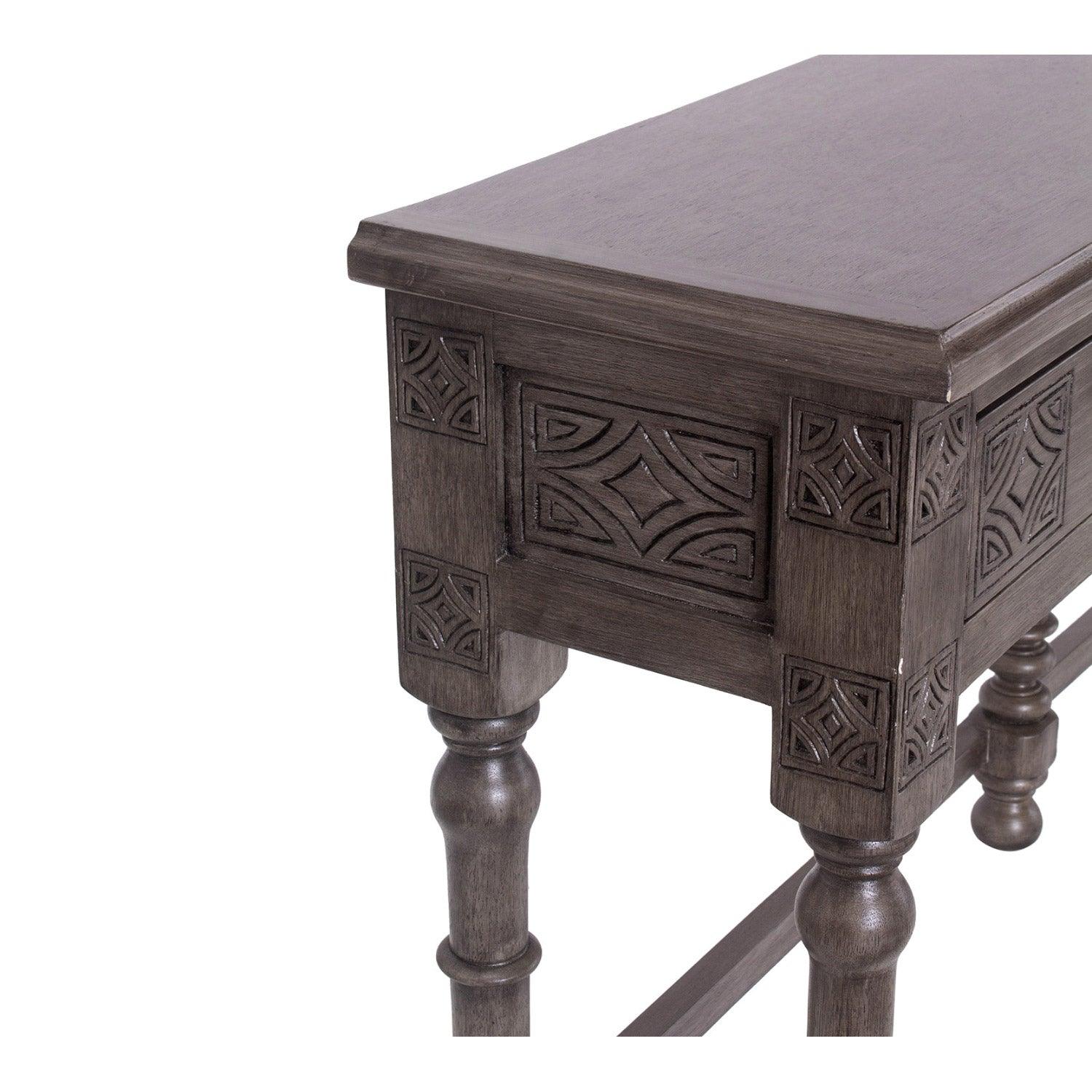 Southwestern Carved Console Table - Belle Escape