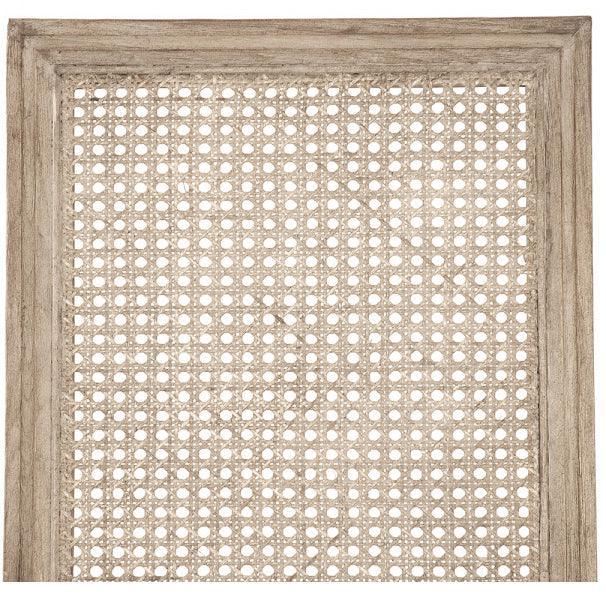 Square Back Louis Cane Louis Chairs - Pair - Belle Escape