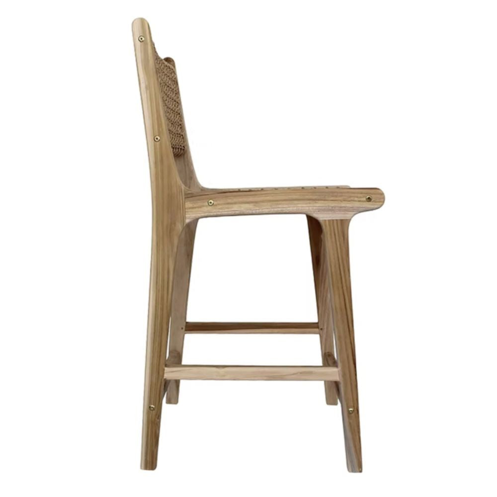 Teak Outdoor Counter Stool