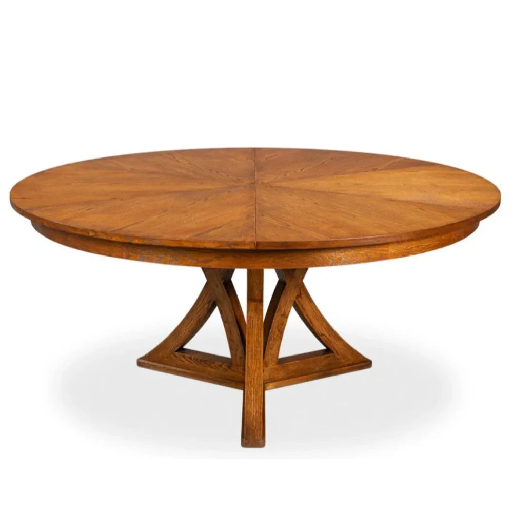 Casual Tobacco Brown Jupe Dining Table