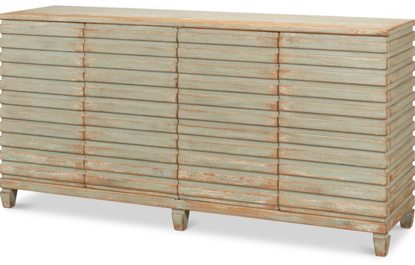 Tristen Sage Green Sideboard - Belle Escape