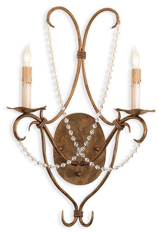 Vanity Fair Double Sconce - Belle Escape