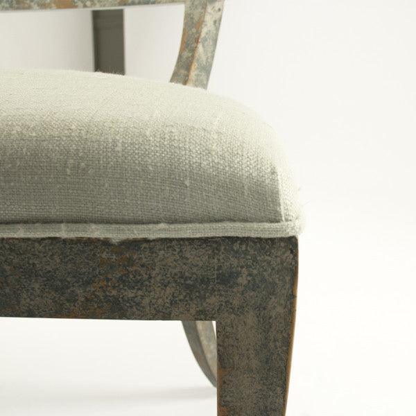 Verte Modern French Curved Bench - Belle Escape