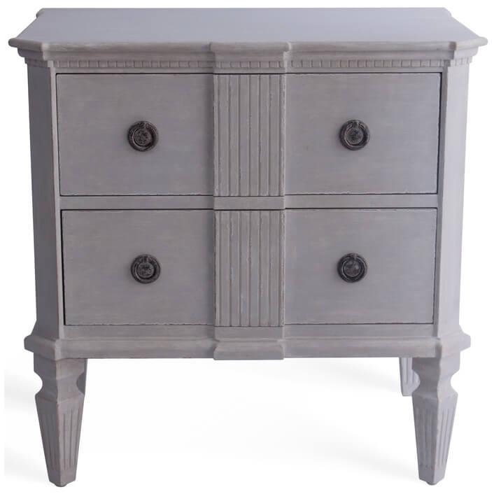 Victoria Ornately Carved Side Chest - Belle Escape