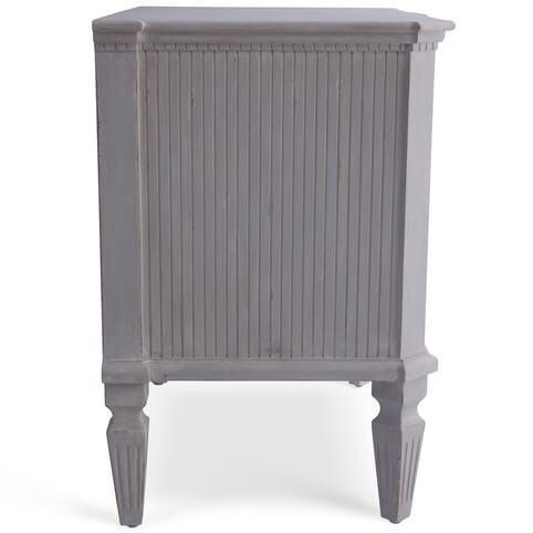 Victoria Ornately Carved Side Chest - Belle Escape