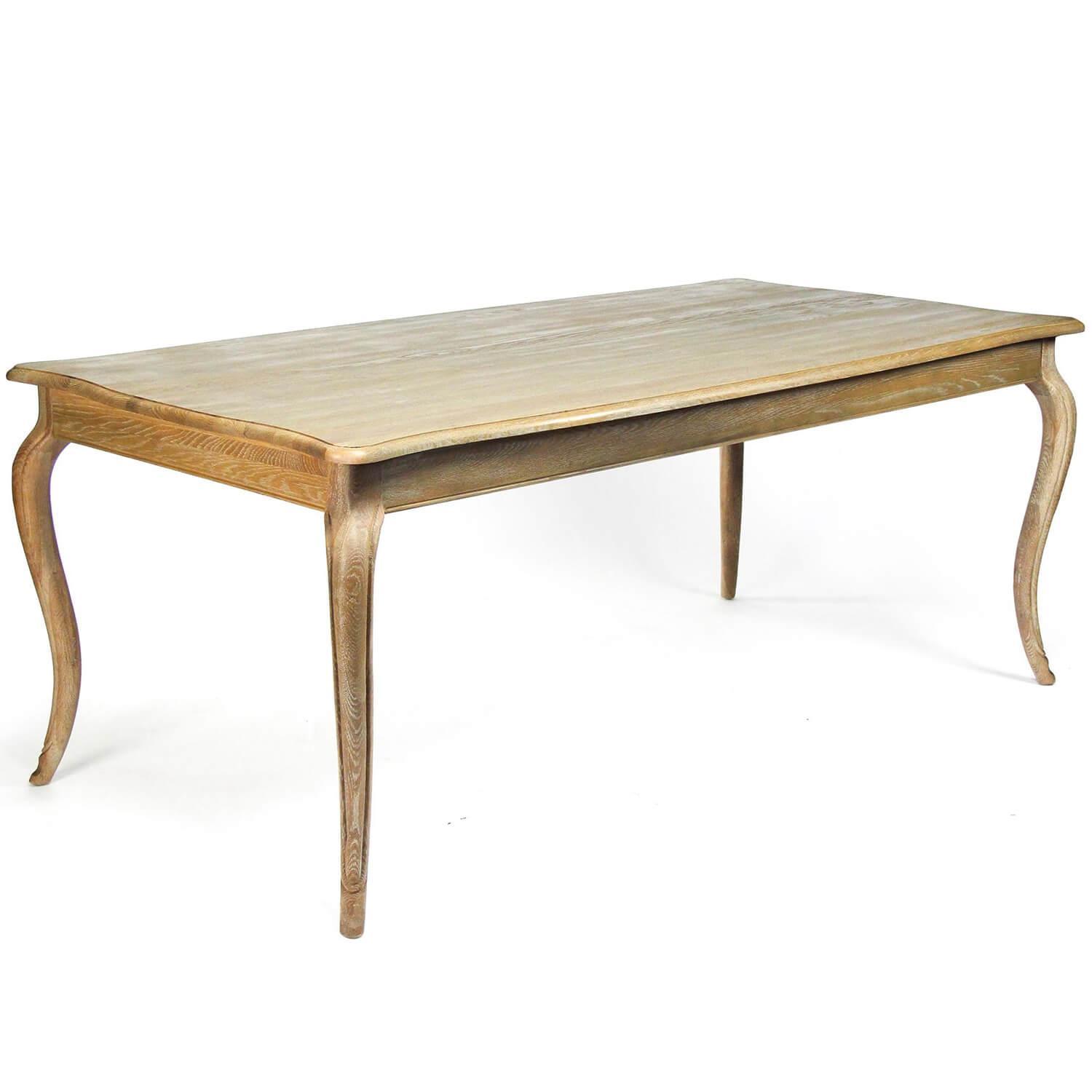 Vineyard Oak Dining Table - Belle Escape