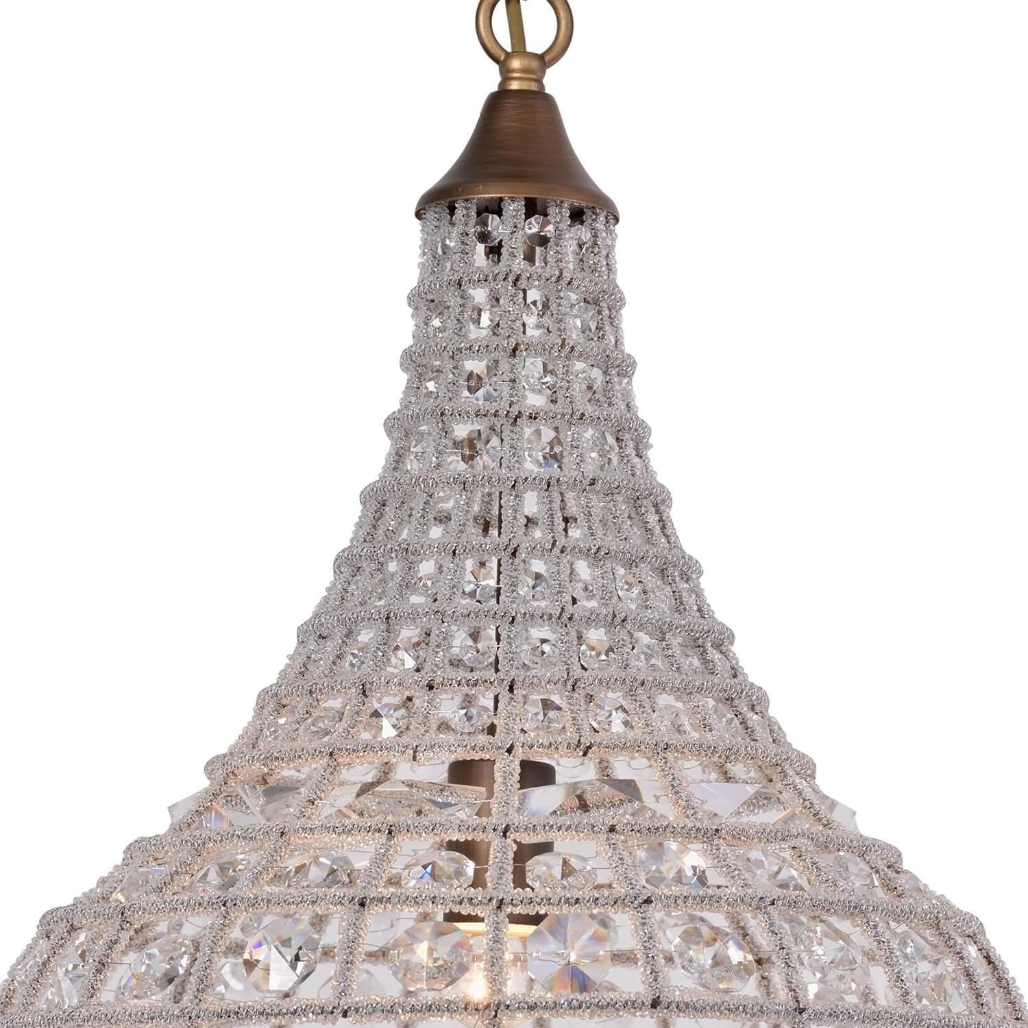 Vintage Parisian Teardrop Pendant - Belle Escape