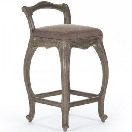 Vintage Rose Farmhouse Counter Stool - Belle Escape