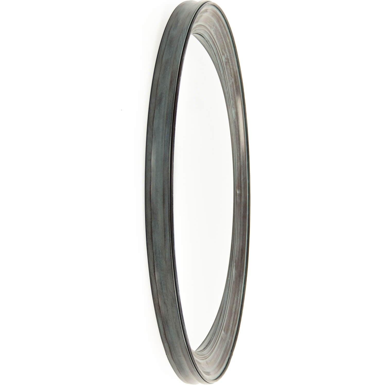 Weathered Round Convex Mirror - Belle Escape