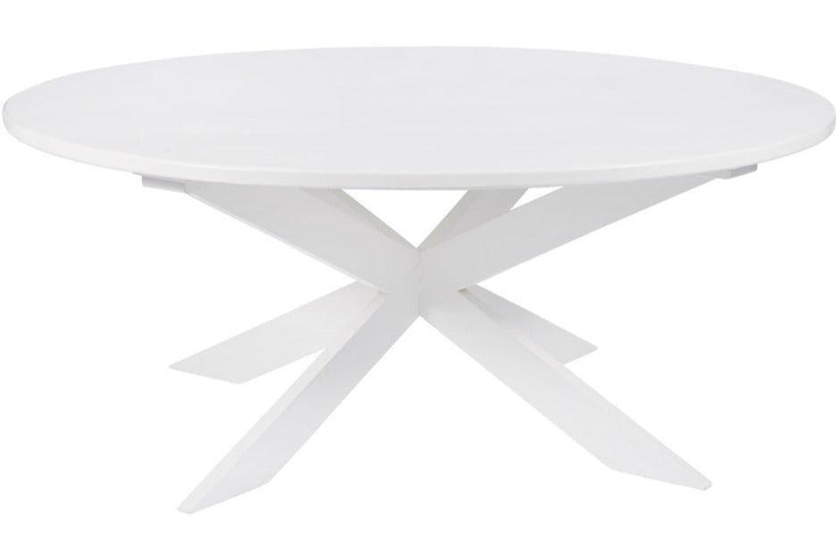 White Cottage Burst Dining Table - Belle Escape