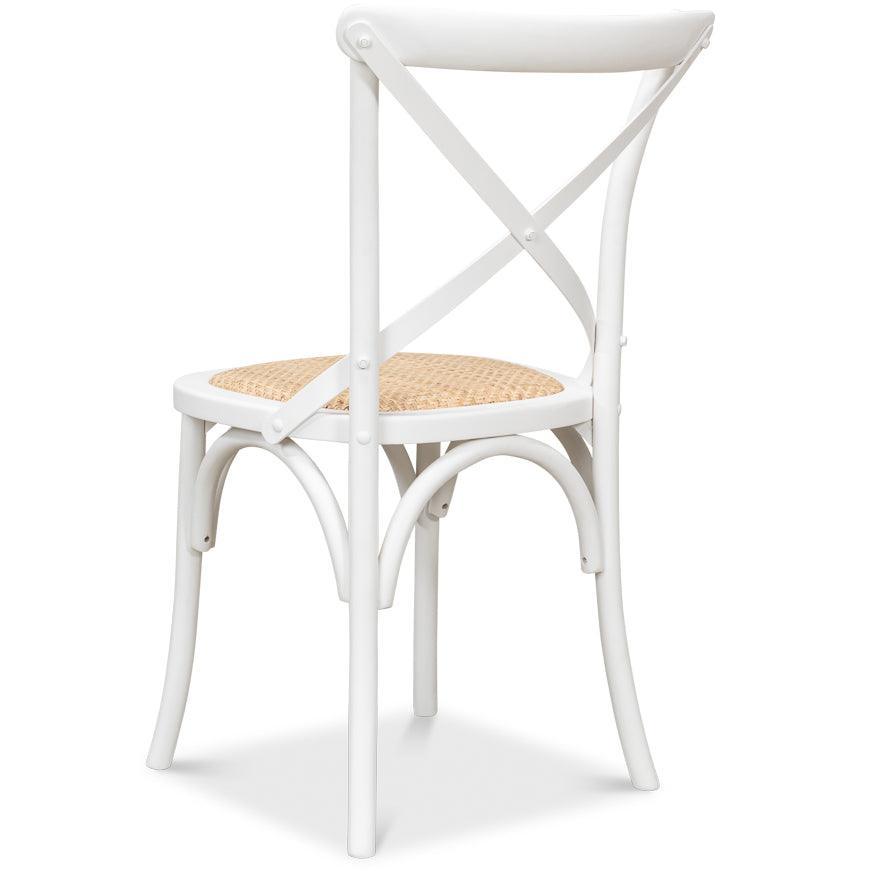 White French Cafe Bistro Dining Chair - Belle Escape