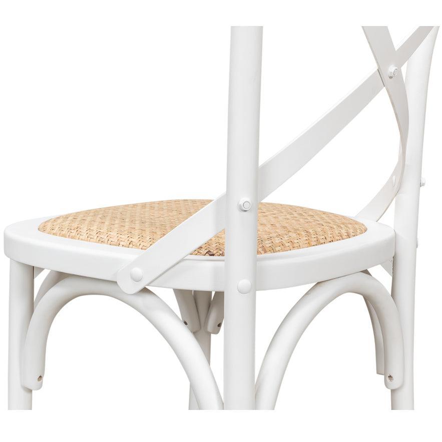 White French Cafe Bistro Dining Chair - Belle Escape