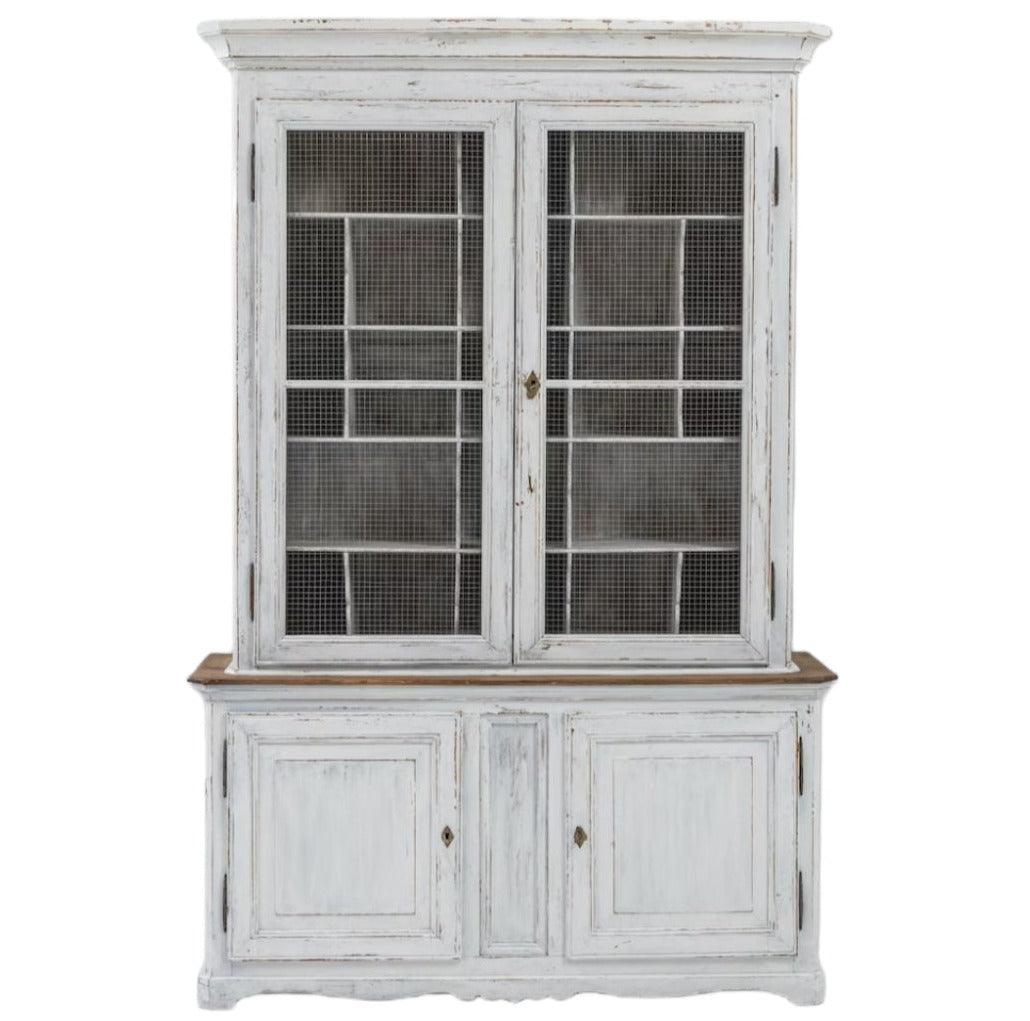White French Cubbie Display Cabinet - Belle Escape