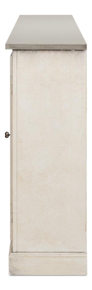 White French Louis Buffet with Grey Top - Belle Escape