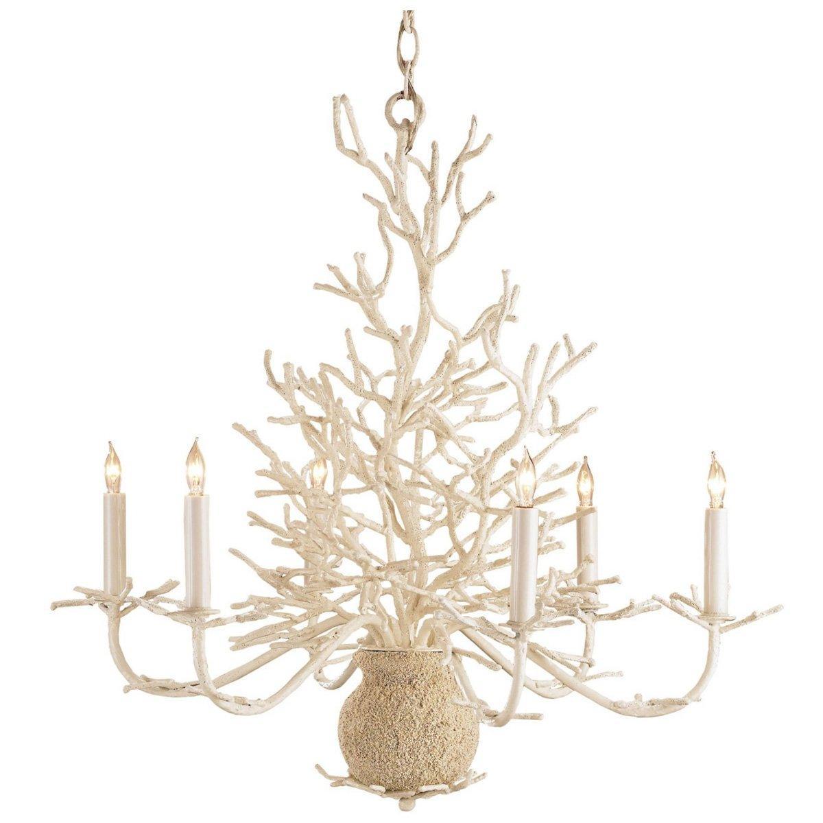White Sea Coral Chandelier - Belle Escape