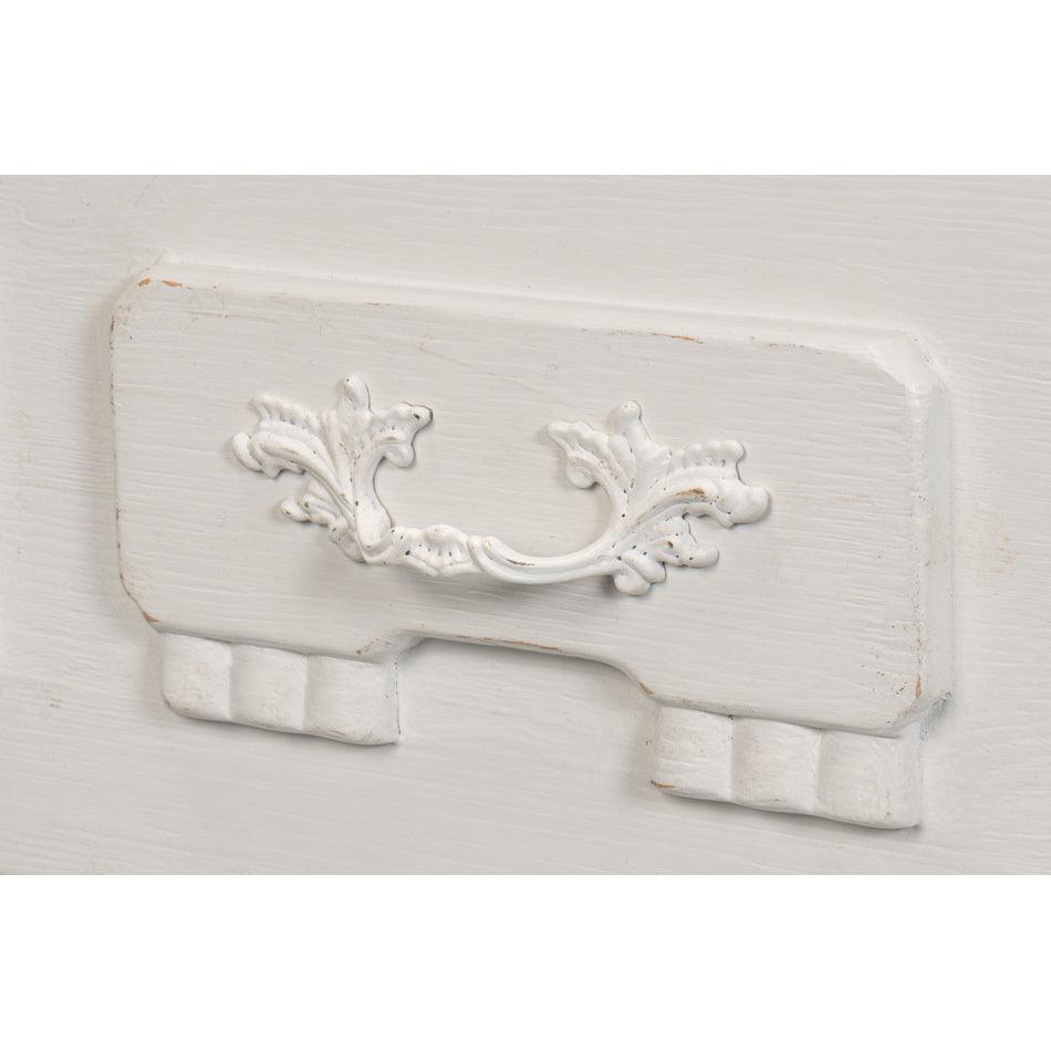 White Farmhouse Chest