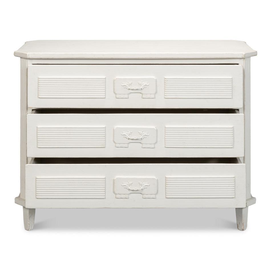White Farmhouse Chest