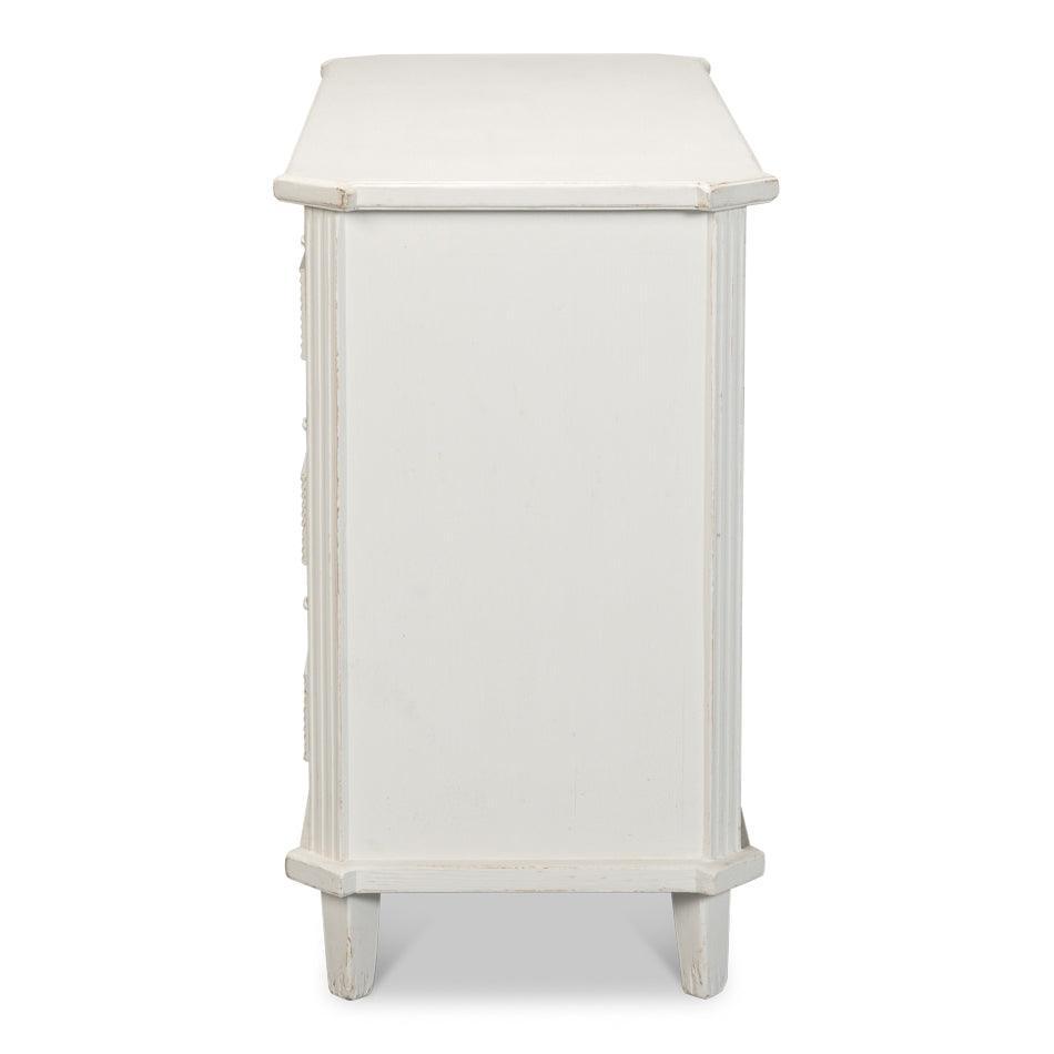 White Farmhouse Chest