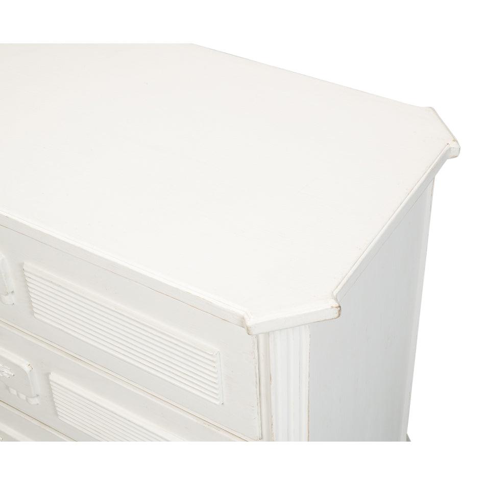 White Farmhouse Chest