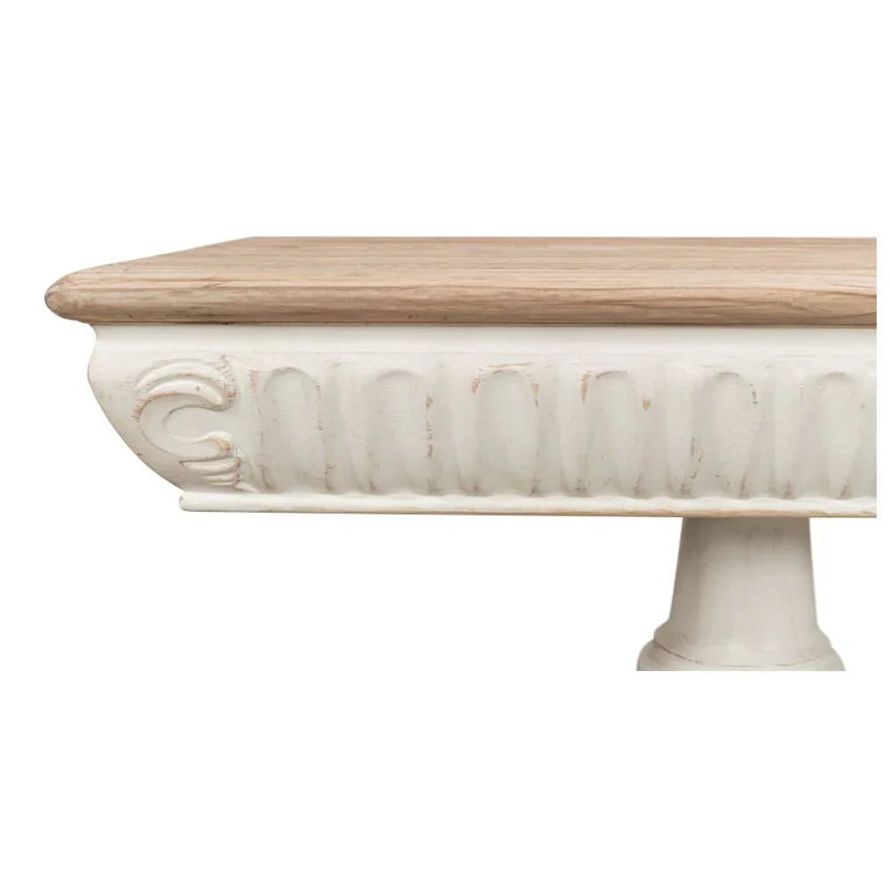 Fontainebleau White Console Table