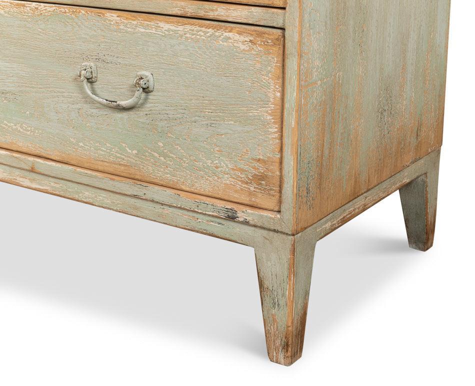 Willow Sage 10-Drawer Farmhouse Chest - Belle Escape