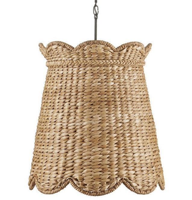 Woven Water Hyacinth Pendant - Belle Escape