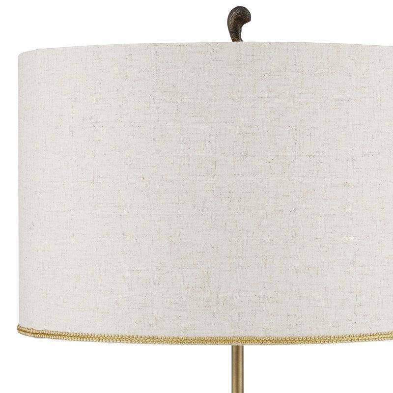 Brass Quail Table Lamp