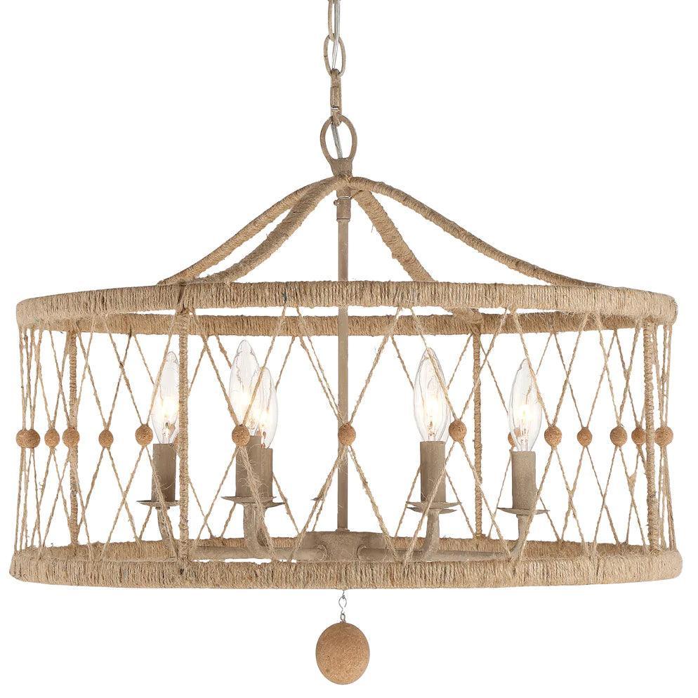 Brixton 6 Light Chandelier - Belle Escape