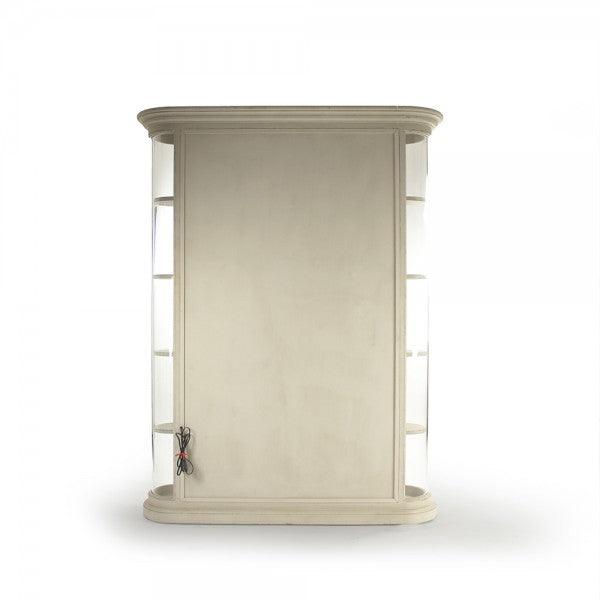 Oval Parisian Vitrine Cabinet - Belle Escape