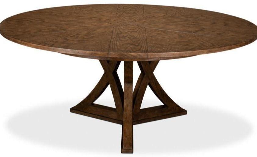 Large Casual Mink Jupe Dining Table - Belle Escape