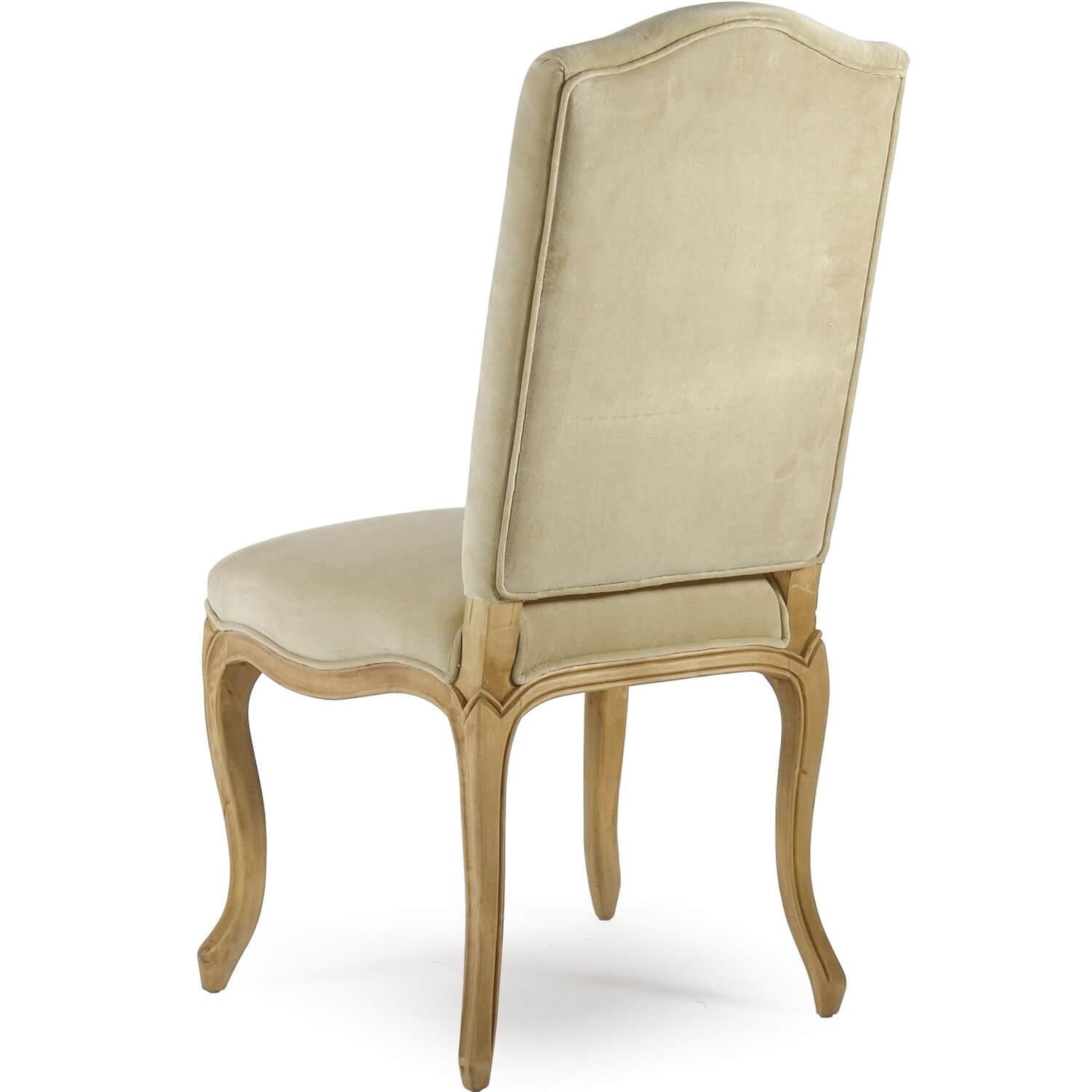 Cream Cushioned Back French Chairs - Belle Escape