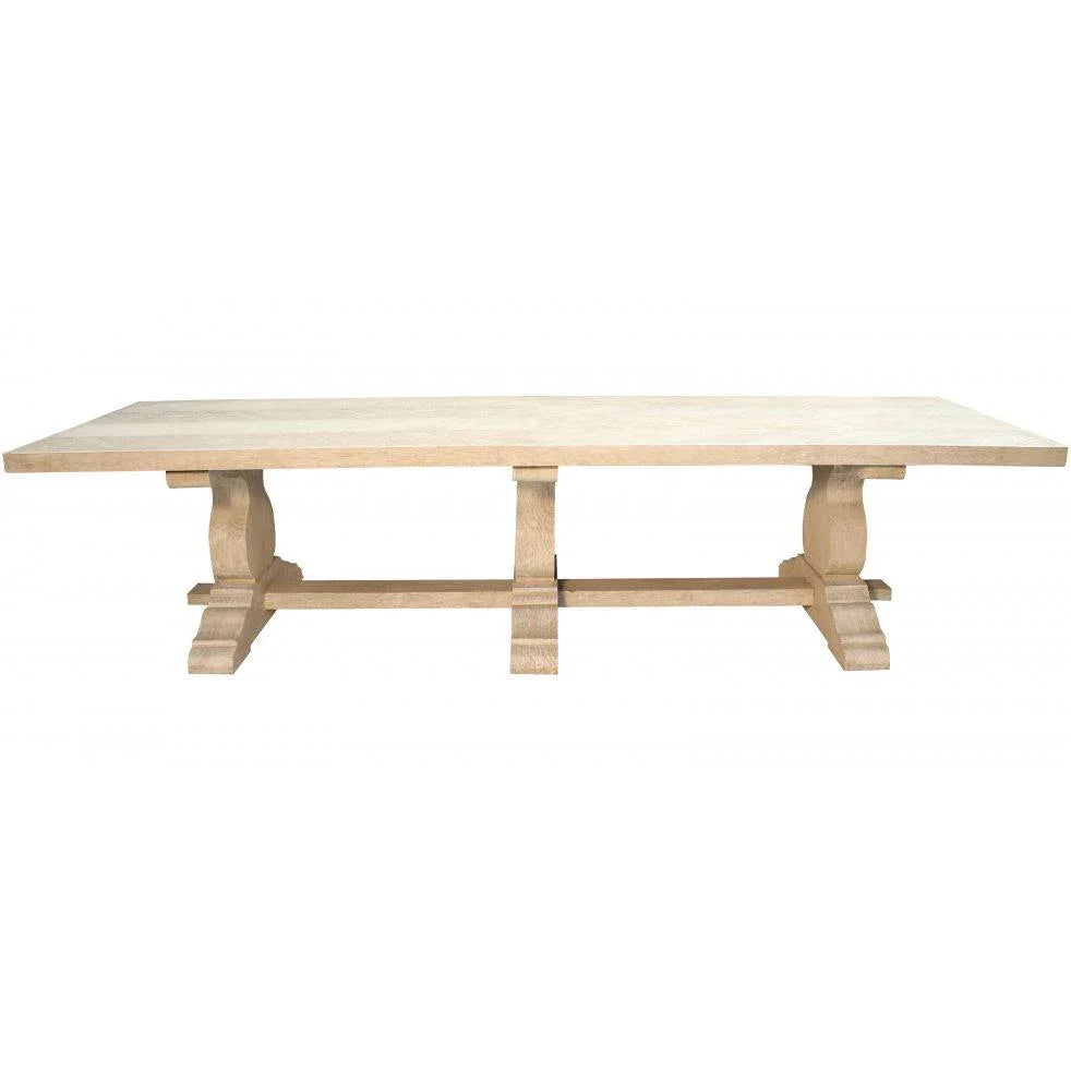 Long Provence Wood Dining Table