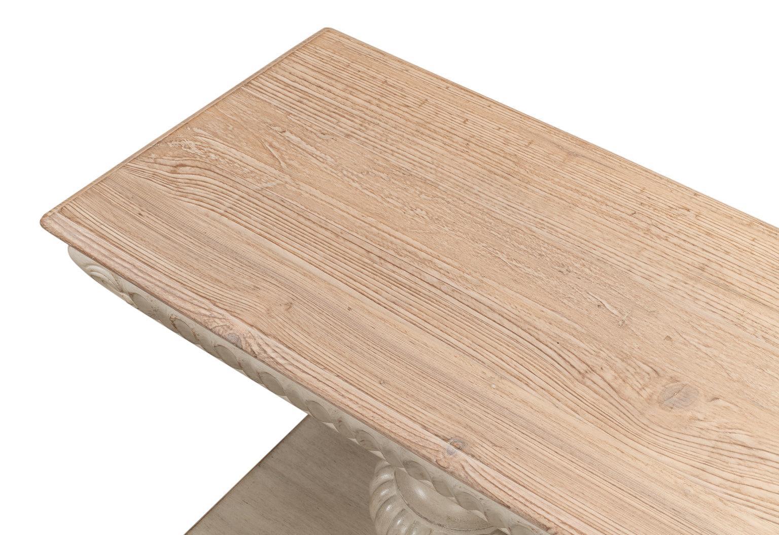 Fountainebleau Taupe Console Table - Belle Escape