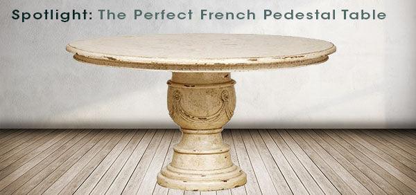 Customer Spotlight: The Perfect French Pedestal Table - Belle Escape
