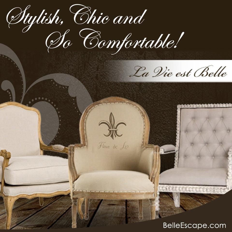 French Armchairs - Chic & Sleek! - Belle Escape