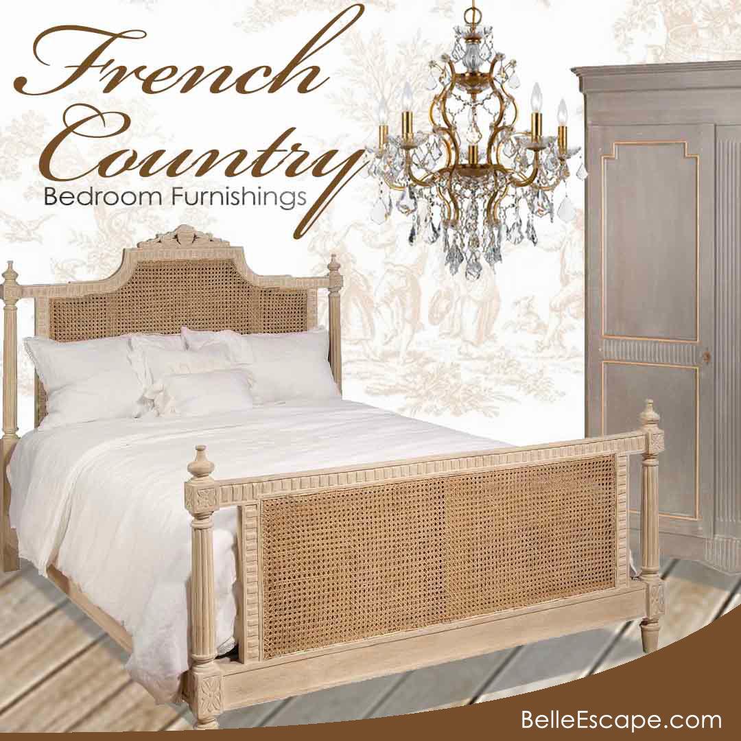 French Country Bedroom Ideas - Belle Escape