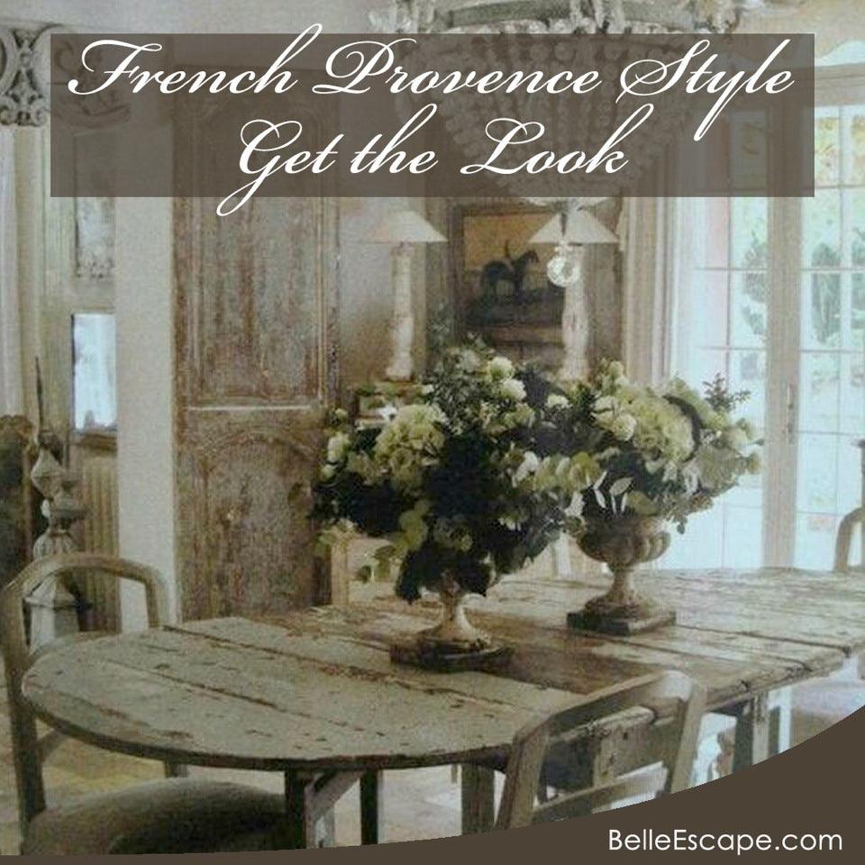 French Provencal Style - Get the Look - Belle Escape