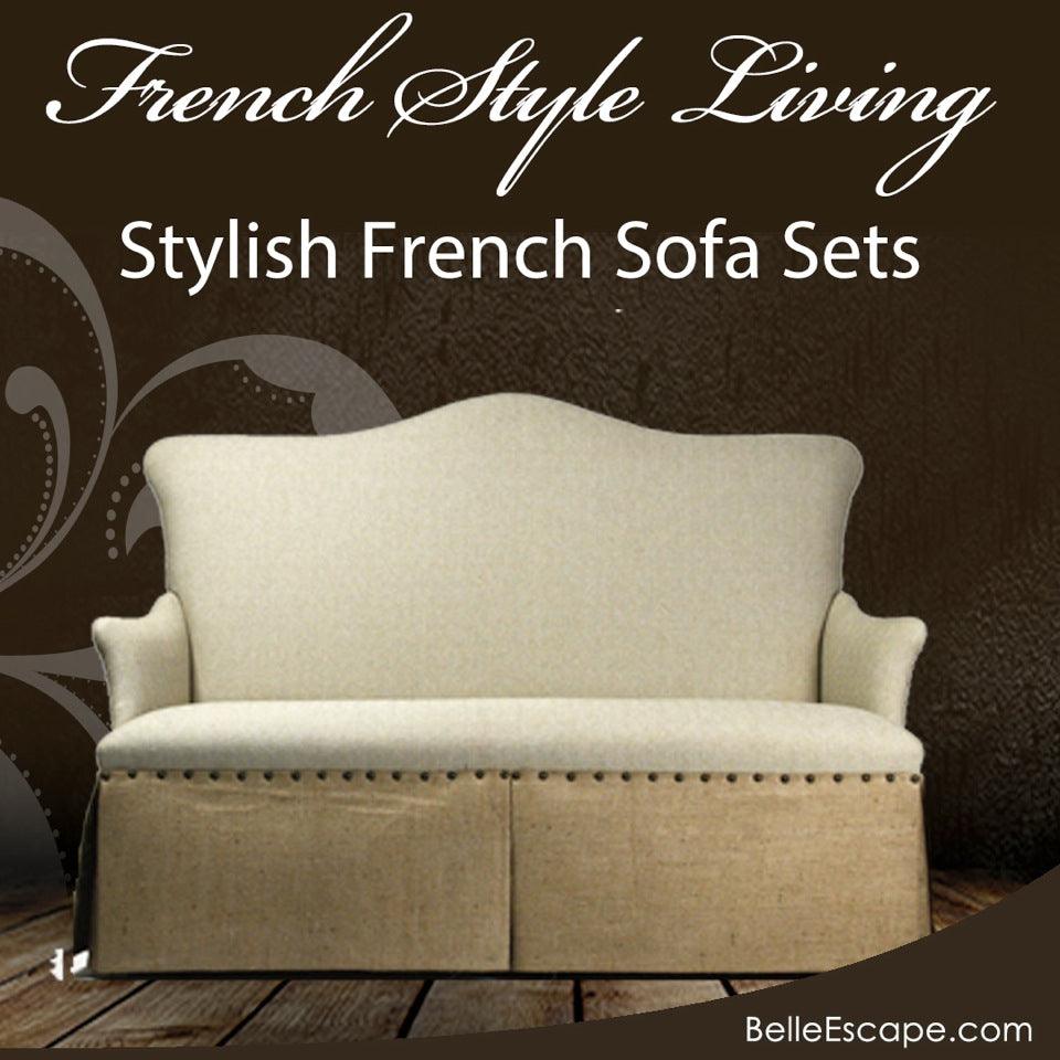 French Style Living Room - Belle Escape