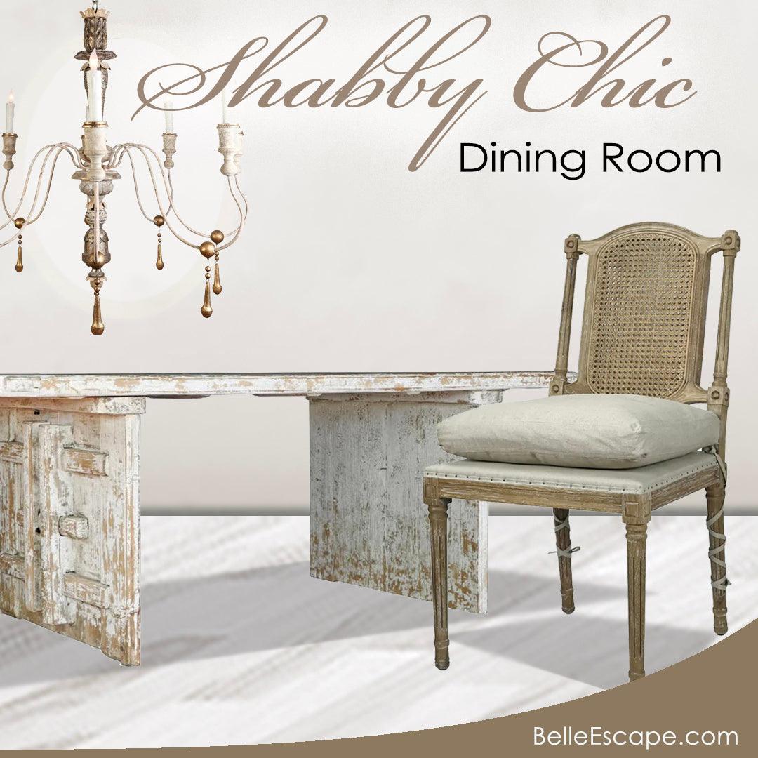 Shabby Chic Dining Ideas - Belle Escape