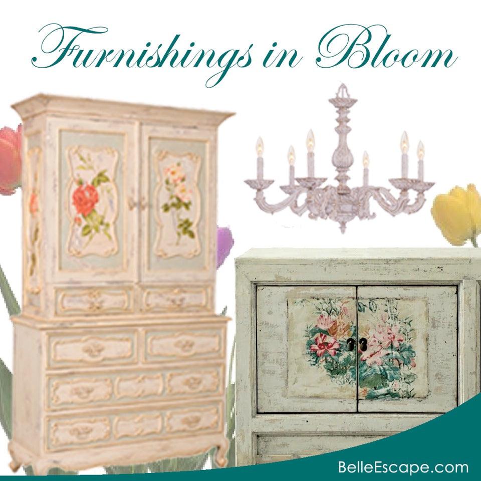 Shabby Chic Style Furniture in Bloom! - Belle Escape