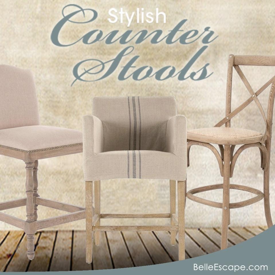Stylish Counter Stools - Belle Escape
