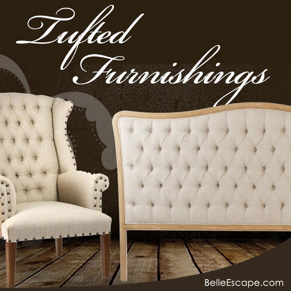 Tufted Chic Furnishings - Belle Escape