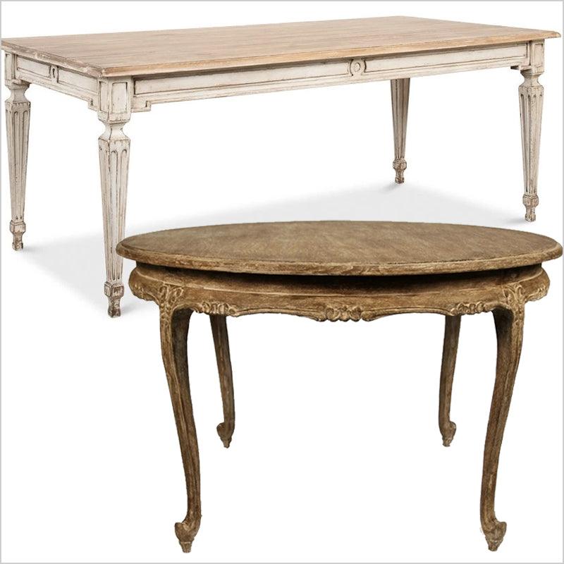 French Country Dining Tables - Belle Escape