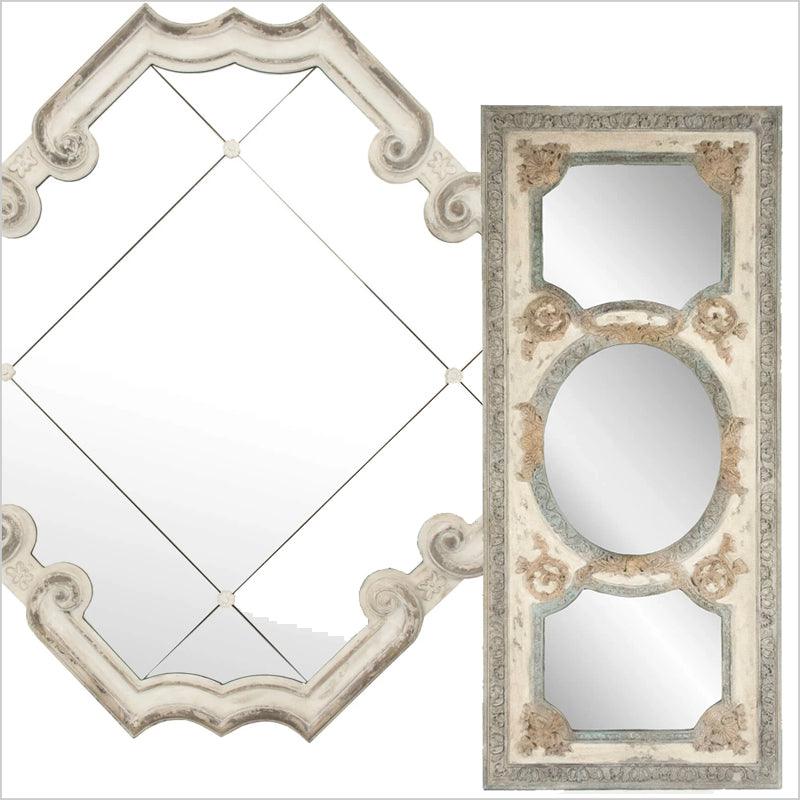 French Shabby Chic Wall Mirrors - Belle Escape