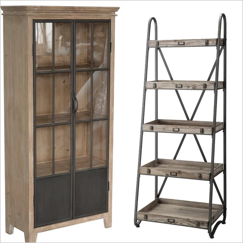 Industrial Chic Cabinets & Shelves - Belle Escape