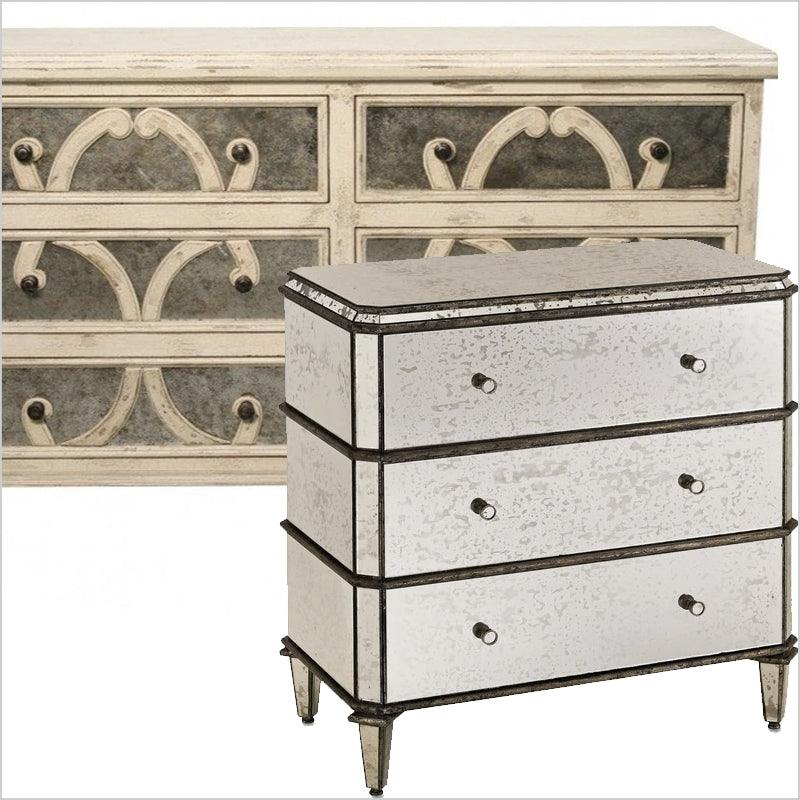 Mirrored Dressers & Chests - Belle Escape