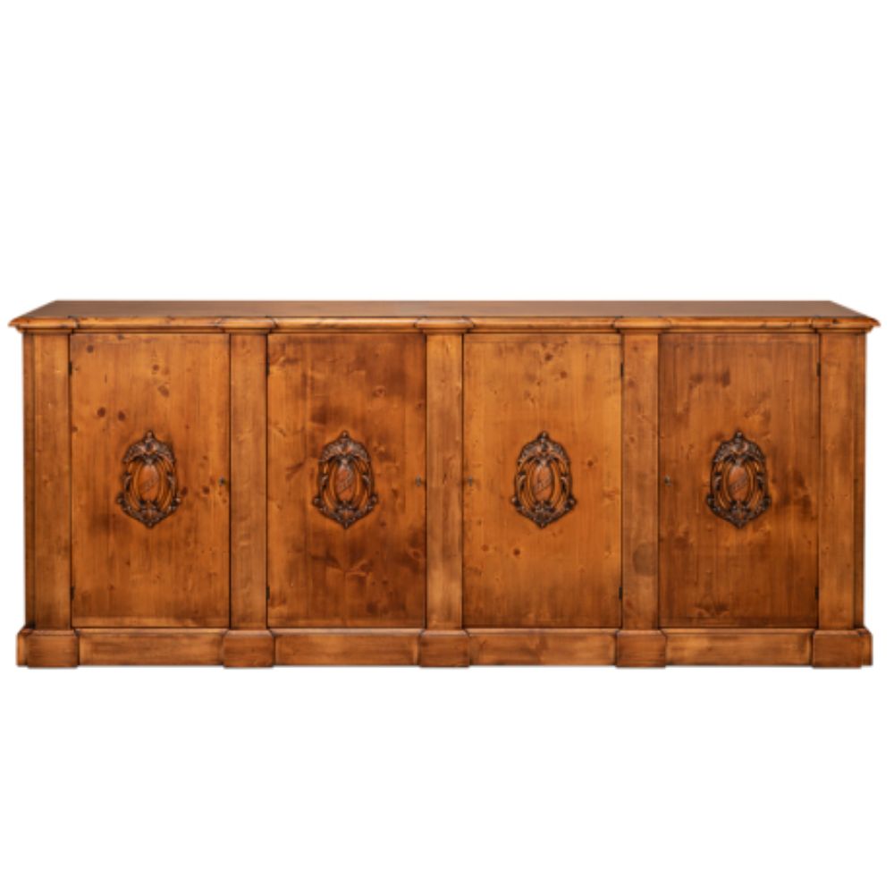 Walnut Stained Bella Italiano Regal Sideboard