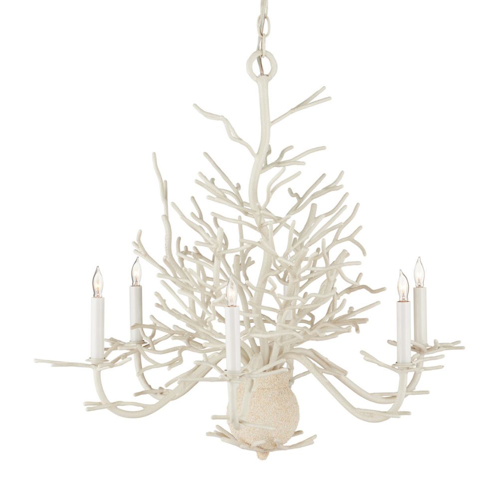 White Sea Coral Chandelier