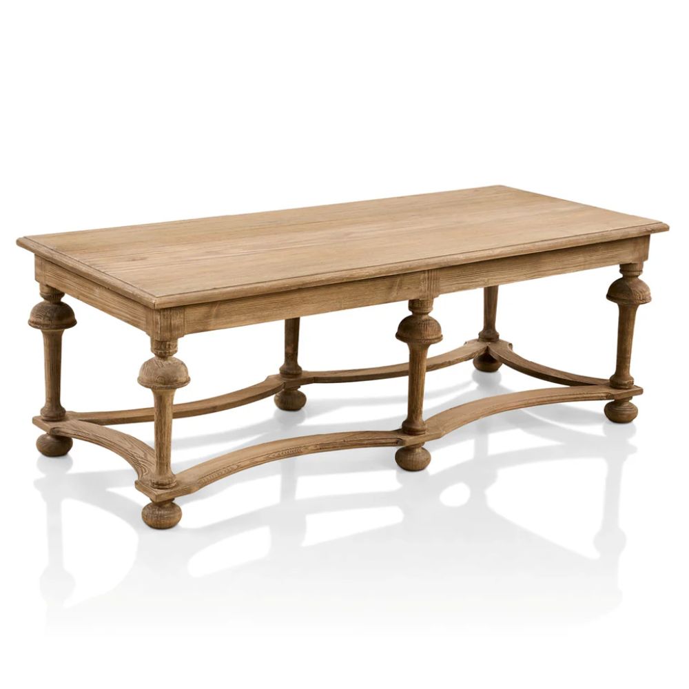 Natural Belle Farmhouse Coffee Table