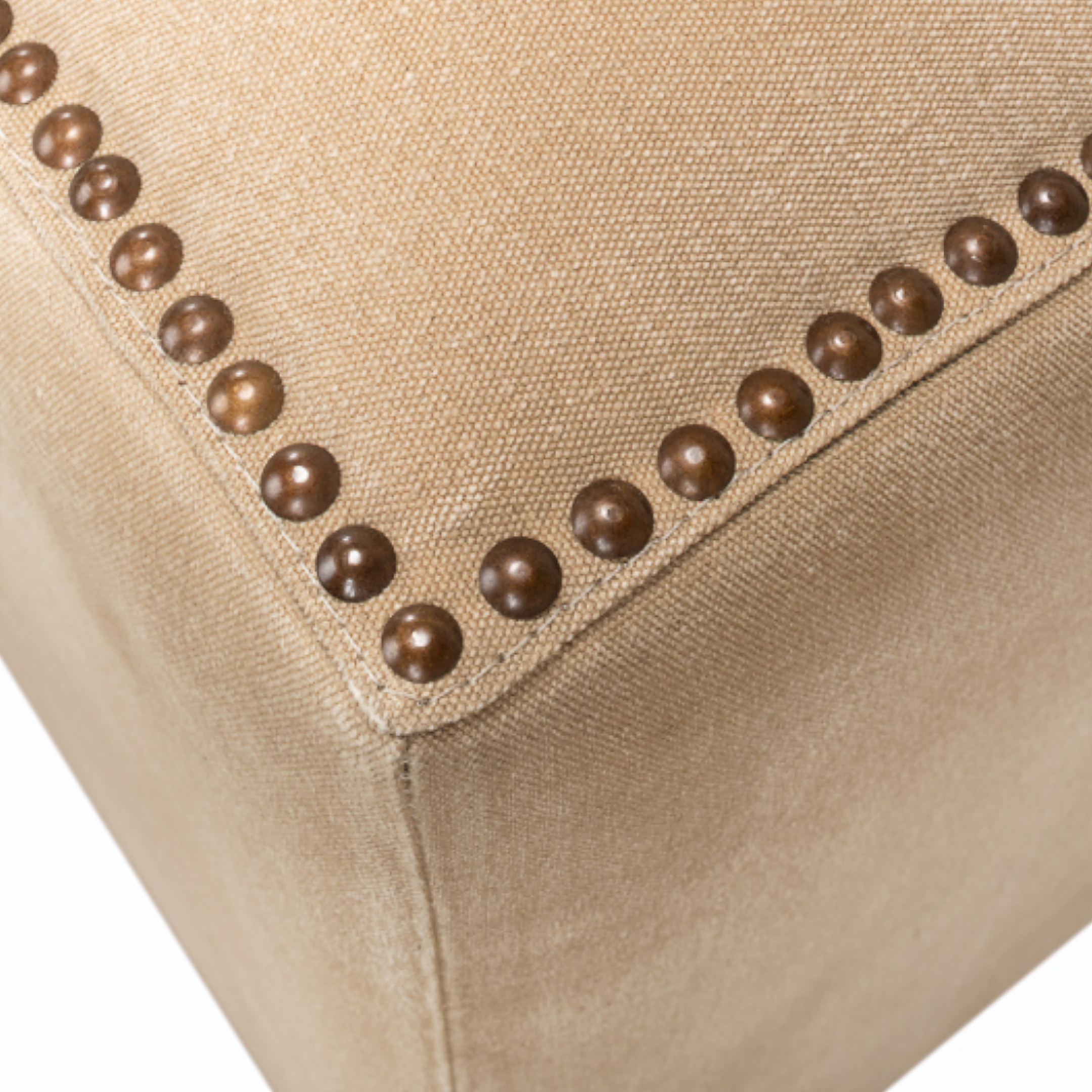 Strap Canvas & Leather Stool